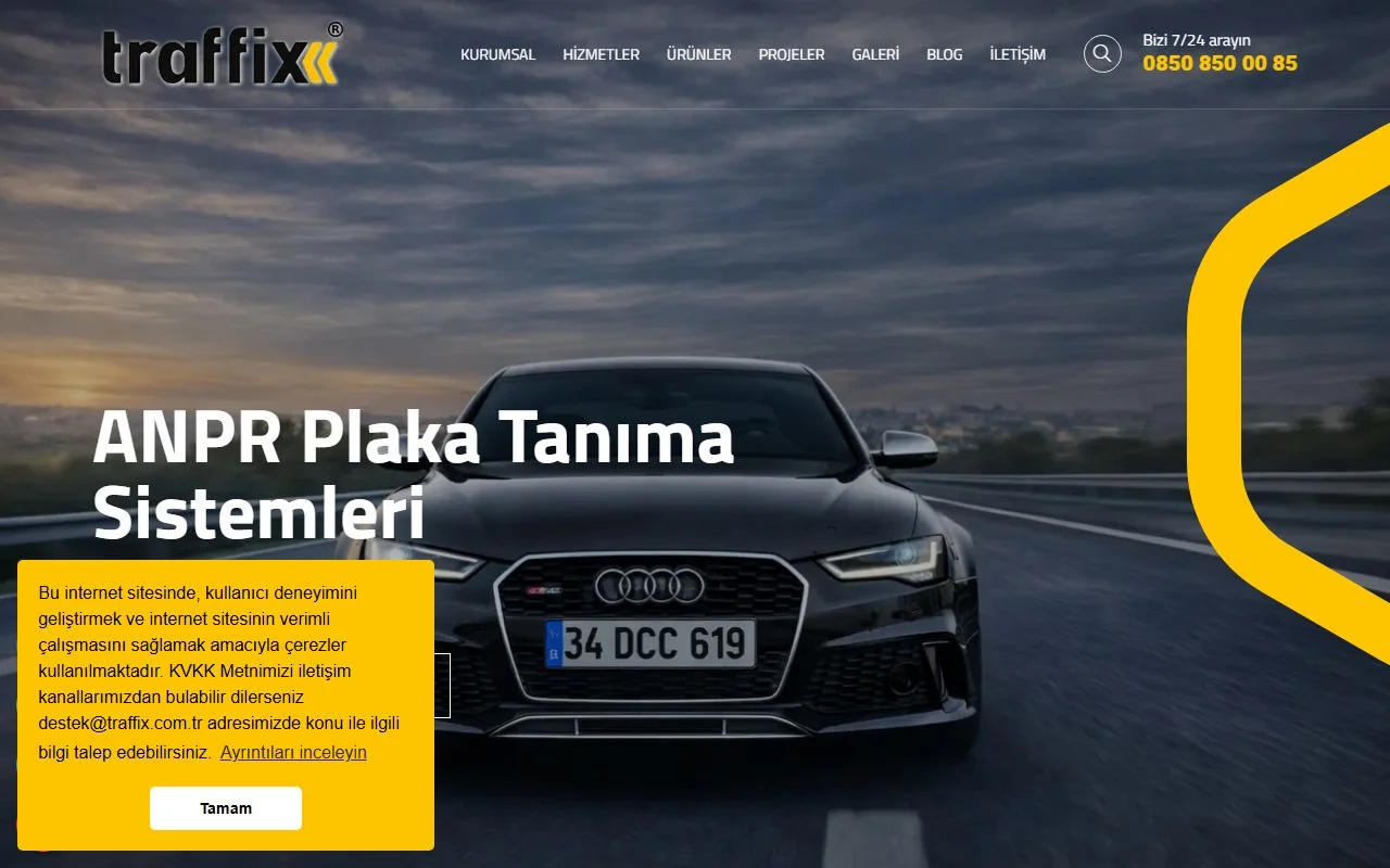 Traffix Otopark Sistemleri ekran görüntüsü